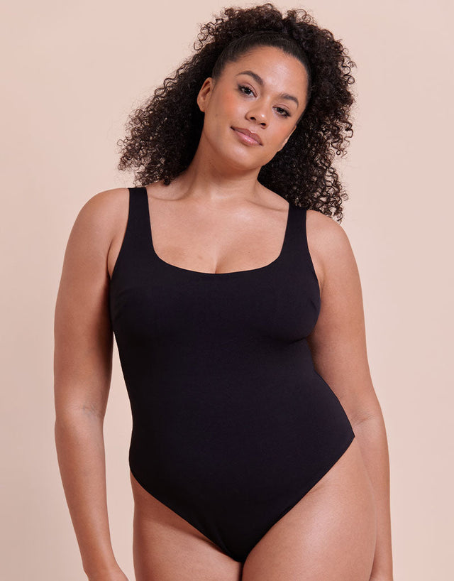 Curvy Kate Smoothie Support Stretch Body Black