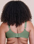 Curvy Kate Smoothie Lace Moulded Balcony Bra Sage Green