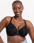 Curvy Kate Smoothie Spacer Moulded T-Shirt Plunge Bra Black