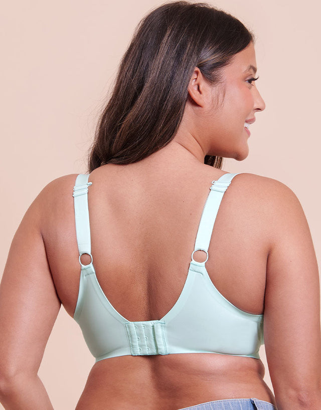 Curvy Kate Smoothie Spacer Moulded T-Shirt Plunge Bra Pale Mint