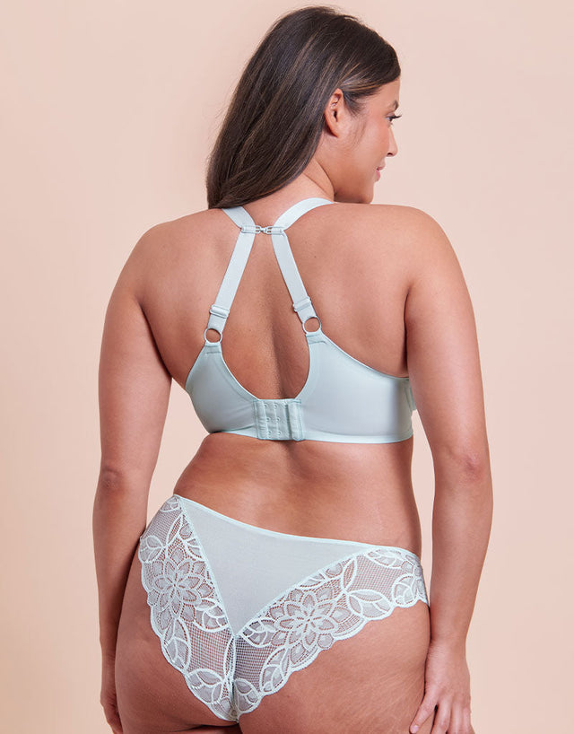 Curvy Kate Smoothie Spacer Moulded T-Shirt Plunge Bra Pale Mint