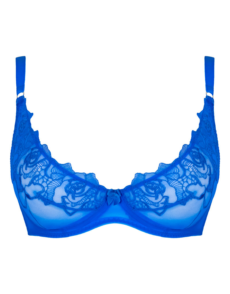 Curvy Kate Stand Out Scooped Plunge Bra Electric Blue – Curvy Kate US