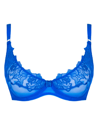 Collection: Women's Blue Bras in Cup Sizes D+