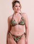 Curvy Kate Sunset Palm String Bikini Brief Palm Print