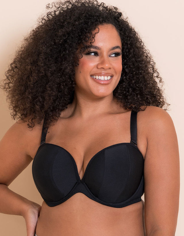 Curvy Kate SuperPlunge Women's Multiway Bra, Beige Latte Latte