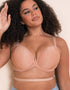 Curvy Kate Superhero Multiway Padded Plunge Bra Latte