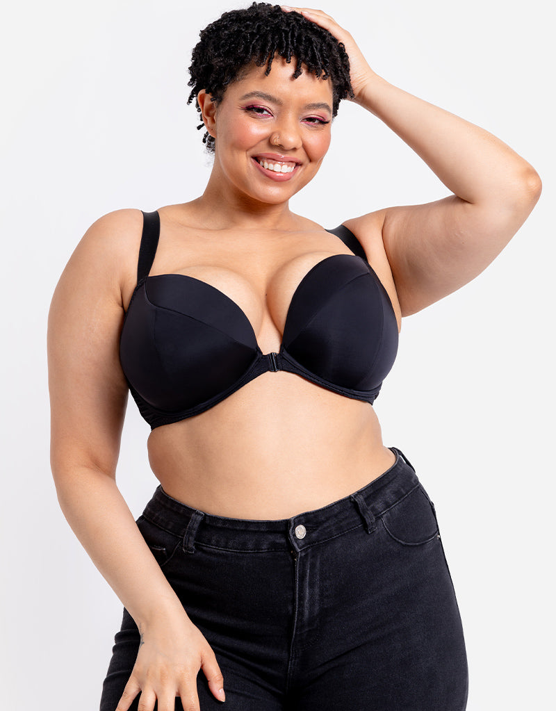 Comparing a 36G with 36GG in Curvy Kate Thrill Me Padded Bra