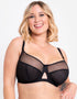 Curvy Kate Victory Side Support Balcony Bra Black