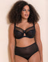 Curvy Kate Victory Side Support Balcony Bra Black