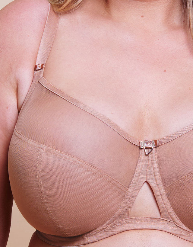 Curvy Kate Victory Side Support Balcony Bra Latte