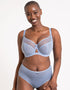 Curvy Kate Victory Side Support Balcony Bra Periwinkle Blue