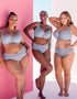 Curvy Kate Victory Side Support Balcony Bra Periwinkle Blue