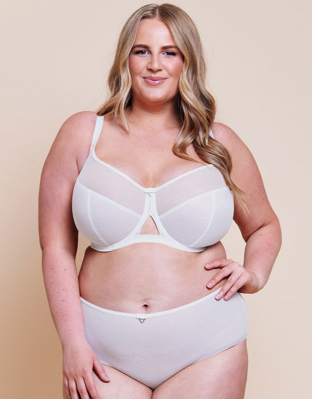 Curvy Kate Victory Side Support Balcony Bra White