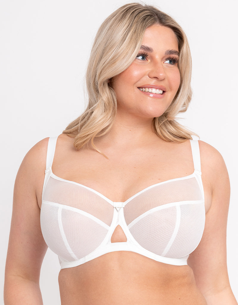 Curvy Kate NUDE Victory Side Support Multi Part Cup Bra, US 32D, UK 32D