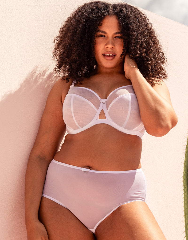 Curvy Kate Victory Side Support Balcony Bra White – Curvy Kate US