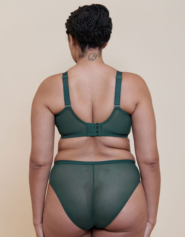Curvy Kate WonderFull Vibe High Leg Brief Emerald