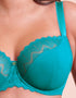 Curvy Kate Wild One Balcony Bra Teal Blue