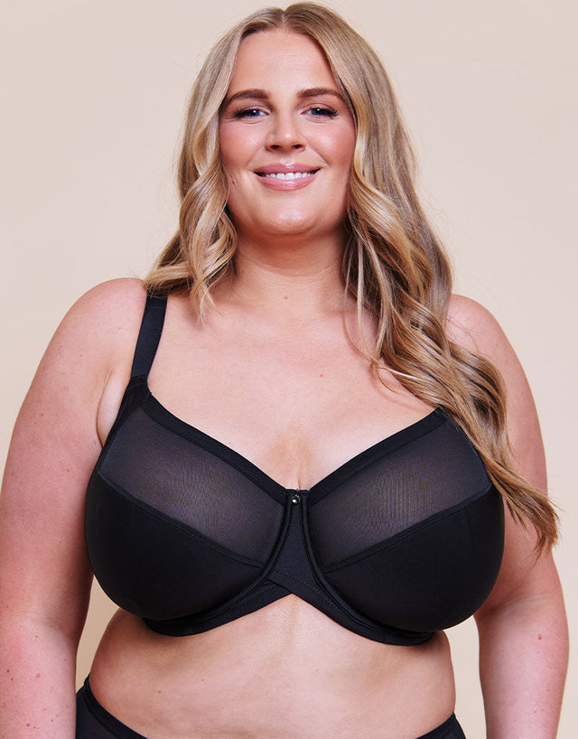 Curvy Kate WonderFully Full Cup Side Support Bra Black