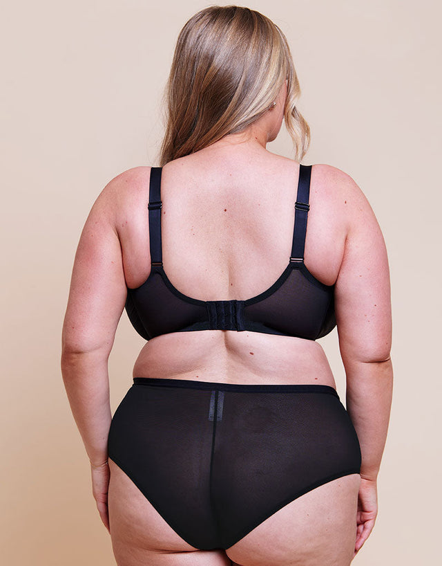 Curvy Kate WonderFully Full Cup Side Support Bra Black