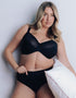 Curvy Kate WonderFully Full Cup Side Support Bra Black