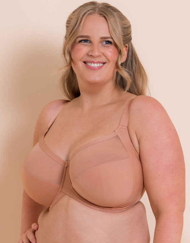 Curvy Kate WonderFully Full Cup Side Support Bra Latte