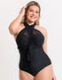 Curvy Kate Wrapsody Bandeau Strapless Multiway Swimsuit Black