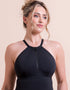 Curvy Kate Zip Tide Non-Wired Multiway Swimsuit Black