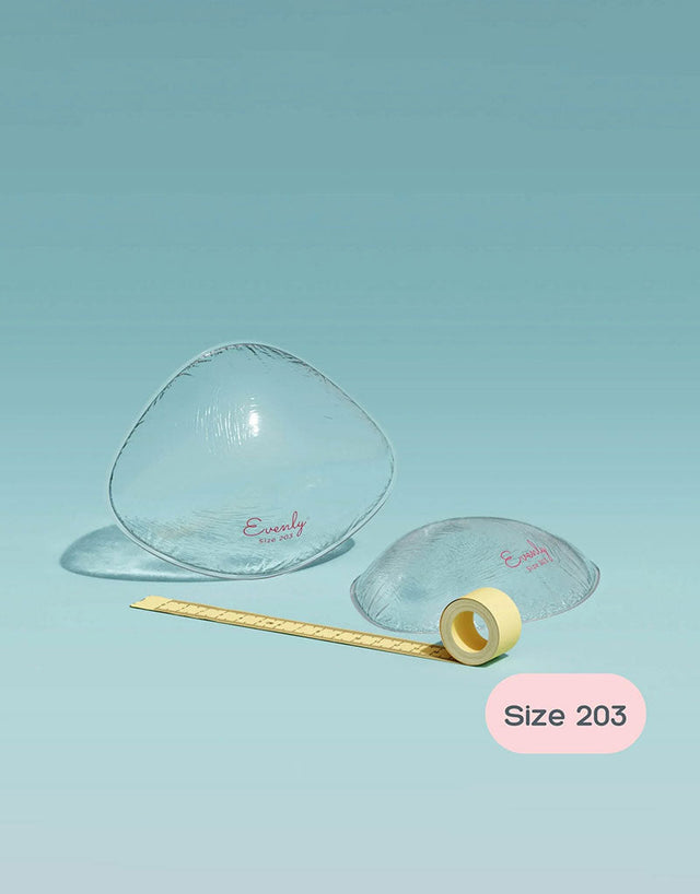 Evenly Bra Balancer Difference of 1-2 Cup Sizes Clear