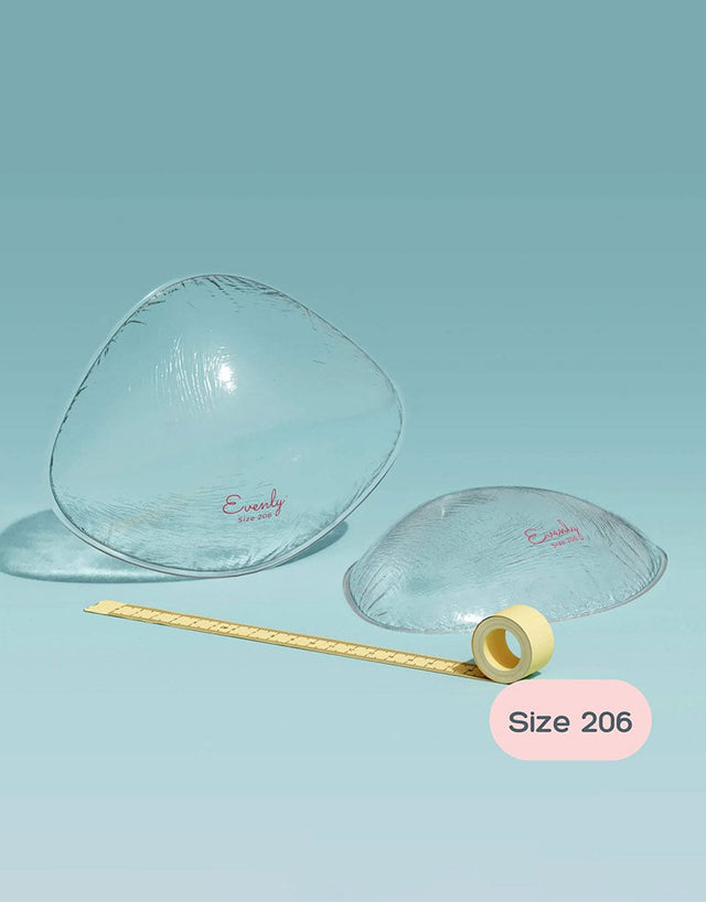 Evenly Bra Balancer Difference of 1-2 Cup Sizes Clear