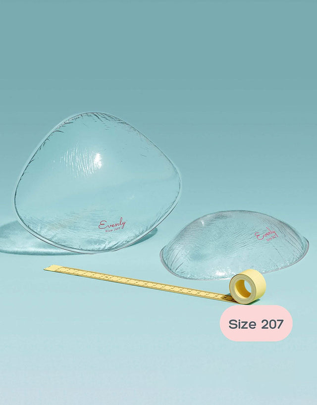 Evenly Bra Balancer Difference of 1-2 Cup Sizes Clear