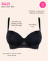 Curvy Kate Daze Padded T-Shirt Balcony Bra Black