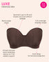 Curvy Kate Luxe Strapless Multiway Bra Cocoa