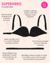 Curvy Kate Superhero Multiway Padded Plunge Bra Black