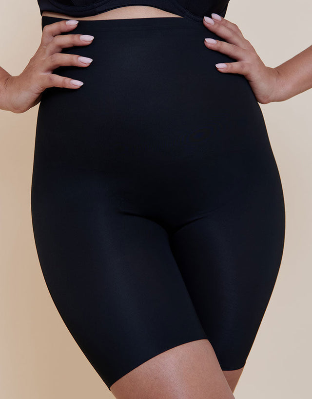 Magic Maxi Bermuda High Waist Firm Control Short Black