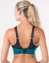Royce Aerocool High Impact Sports Bra Teal Green