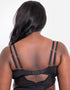 Scantilly After Hours Stretch Lace Teddy Black