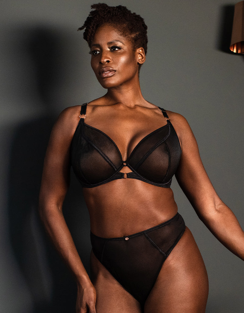 Scantilly By Curvy Kate Captivate Half Cup Bra Size 34DDD
