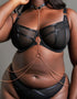 Scantilly For-play Body Chain Harness Black