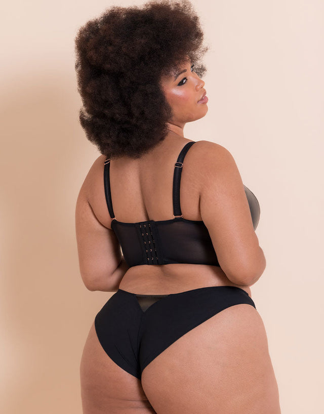 Scantilly Hell For Pleather Brazilian Black