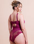 Scantilly Indulgence Multiway Stretch Lace Body Berry Purple