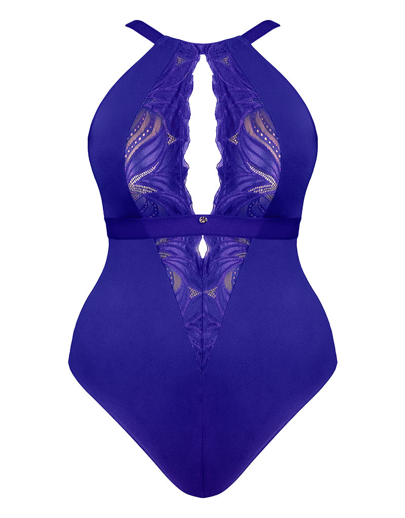 Curvy Kate Scantilly Indulgence Oxblood Stretch Lace Bodysuit 010704 – The  Bra Genie
