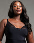Scantilly Mirage Wired Plunge Slip Dress Black