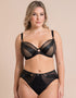 Scantilly Suspense Plunge Bra Black