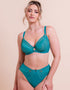 Scantilly Suspense High Waist Brief Teal Blue