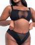 Scantilly Swerve Bandeau Bra Black