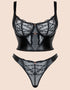 Scantilly Tough Love Longline Balcony Bra Black