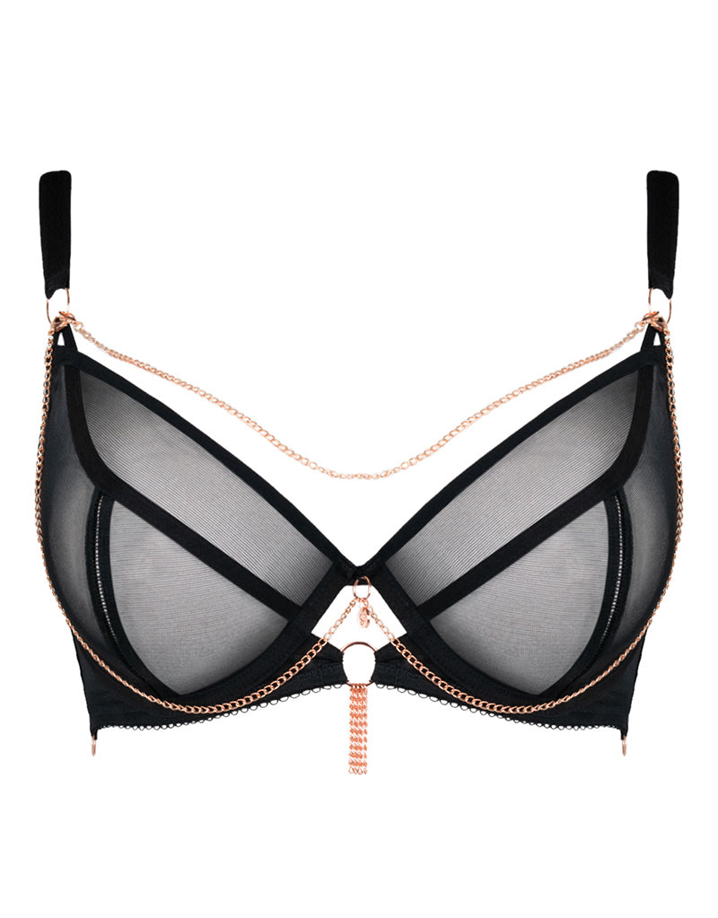 Scantilly Unchained Plunge Bra Black – Curvy Kate US