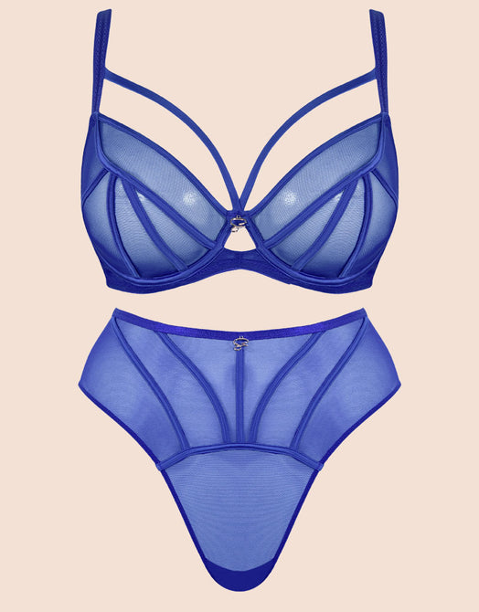 Scantilly Senses Plunge Bra Ultraviolet