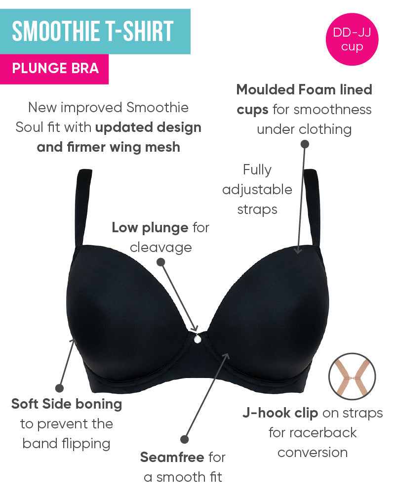 Curvy Kate Fascinate Sheer Cage Bra 30DD, Black at  Women's Clothing  store