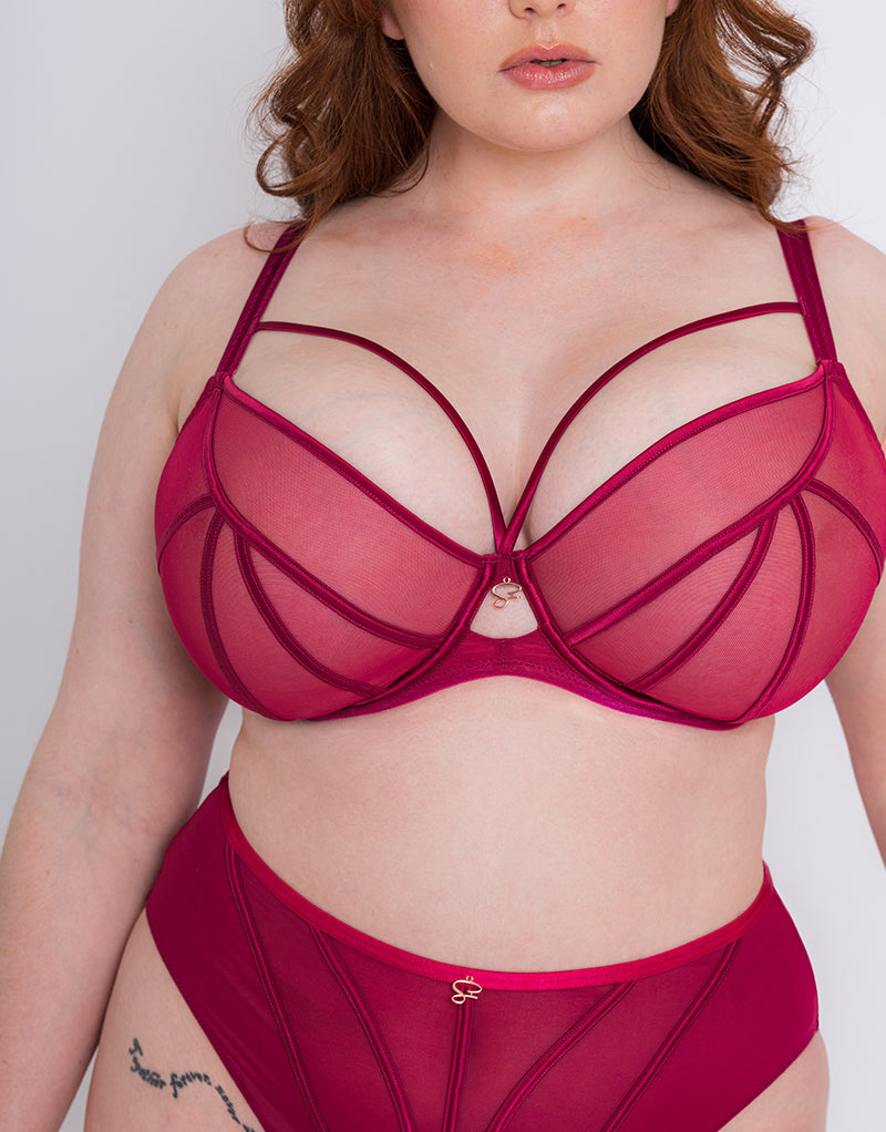 Comparing a 36G with 36GG in Curvy Kate Thrill Me Padded Bra (SG3001)